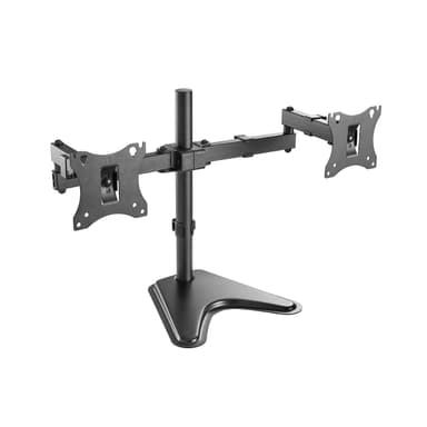 Side Profile of SH M0011C Articulating Double Monitor Mount