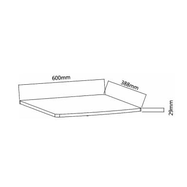 SHB 053 Desktop Stand Drawing