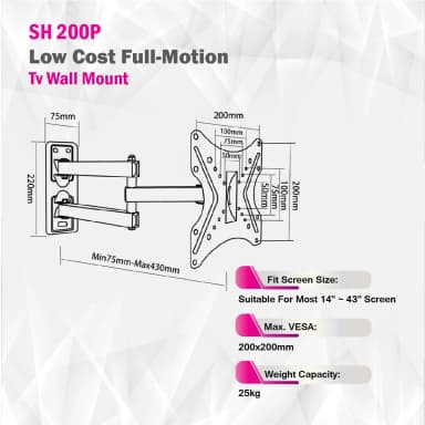 SH 200P Wall Bracket Writeup Image