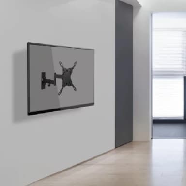 SH 23P Full Motion Single Arm TV Mount Scenery Image