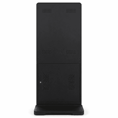Back View of SH K43004K Kiosk Non Touch Screen