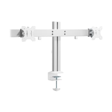 Front View of SH38 C02 Articulating Double Monitor Mount