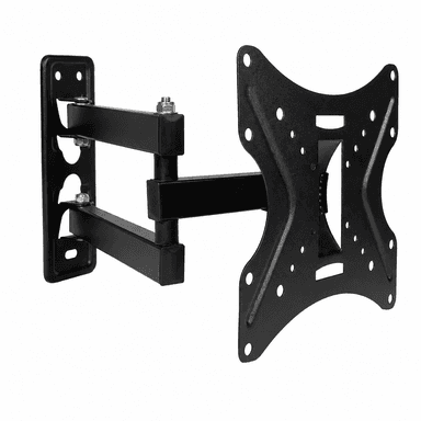 Front View of SH 200P Full Motion Single Arm TV Wall Bracket