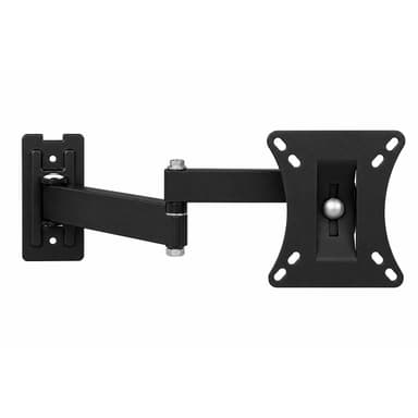 Front View of SH 21P Full Motion Single Arm TV Wall Bracket