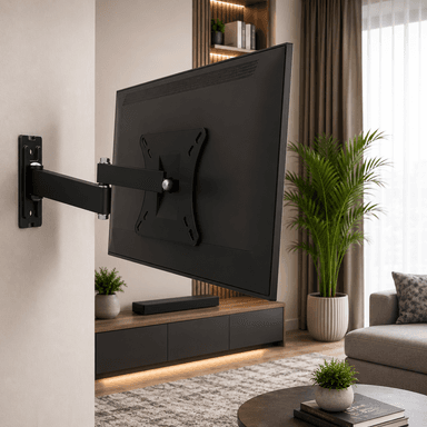 SH 21P Full Motion Single Arm TV Mount Scenery Image