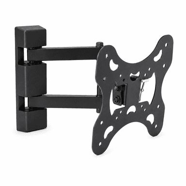 Side Profile of SH 30P Full Motion Single Arm TV Wall Mount