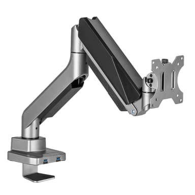 Front View of SH52 C012U Ergonomic Single Monitor Arm