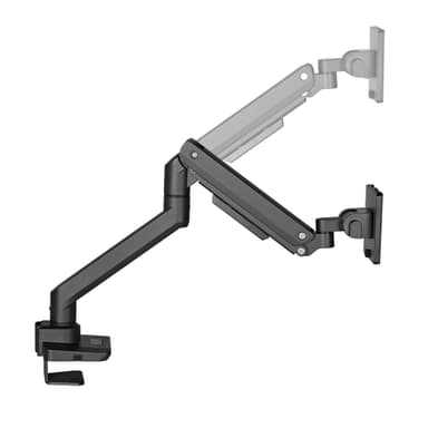 Side Profile of SH69 C012UC B Ergonomic Single Monitor Arm