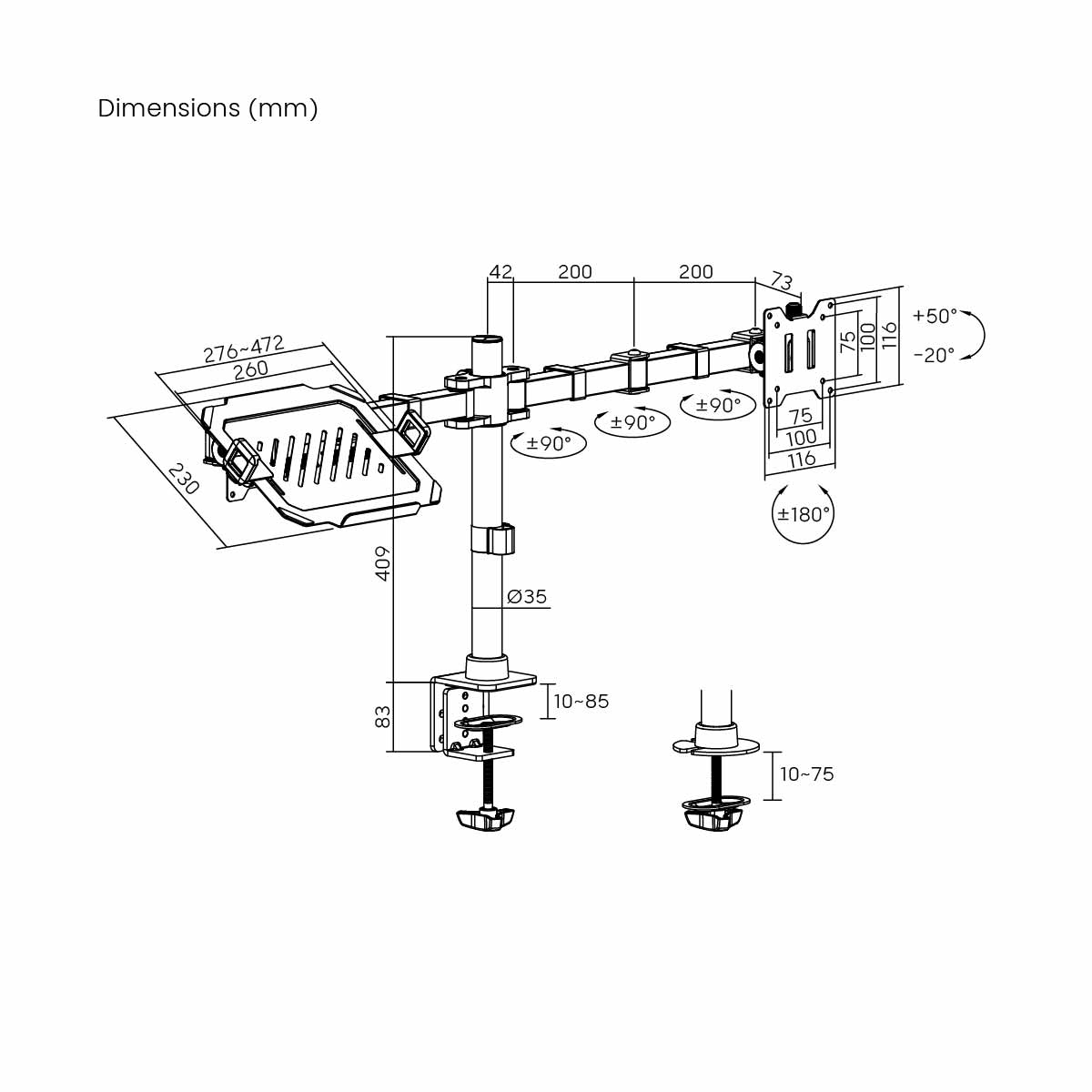 Desktop-Mounts