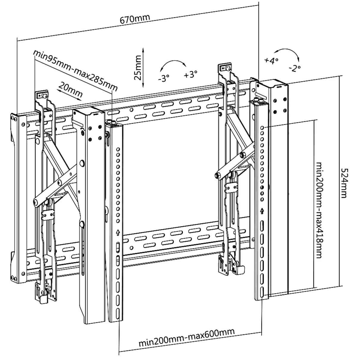 VIDEO WAlL- MOUNTS
